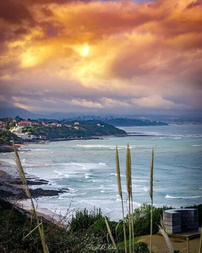 Biarritz charming two-room apartment with garden and parking!