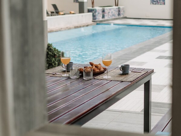 A heated pool - Villa Seduttori (Puerto del Carmen)