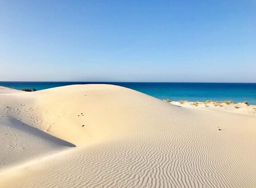 Lovely apartment among the lagoons of Porto Pino in a natural oasis. 