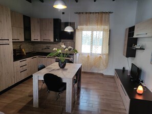 Fridge, oven, stovetop, coffee/tea maker - Lovely apartment among the lagoons of Porto Pino in a natural oasis.  (Porto Pino)