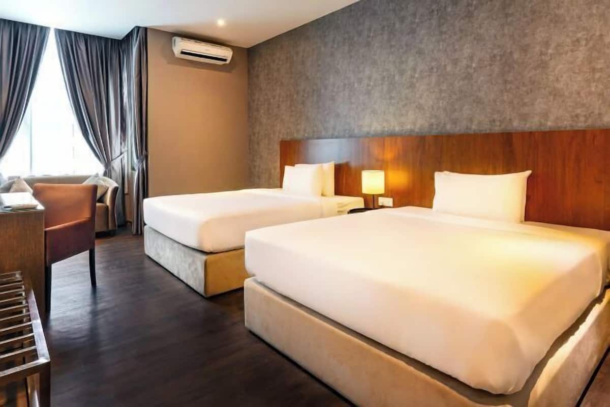 1 chambre, couette en duvet d'oie, coffres-forts dans les chambres