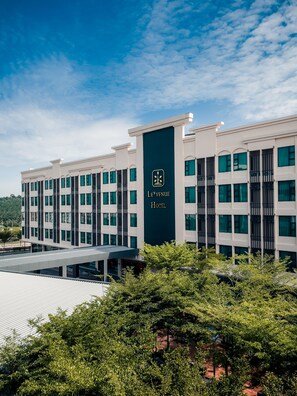 Façade de l’hébergement