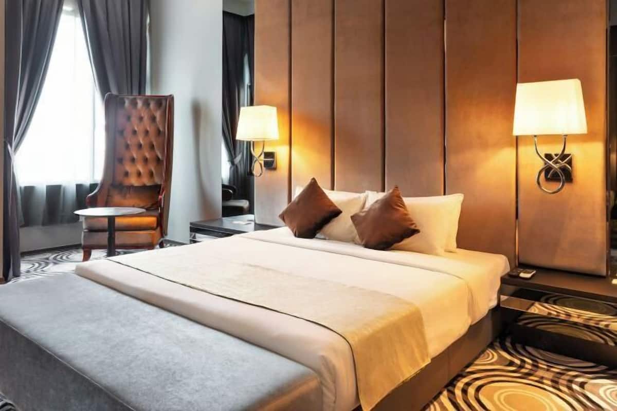 1 chambre, couette en duvet d'oie, coffres-forts dans les chambres