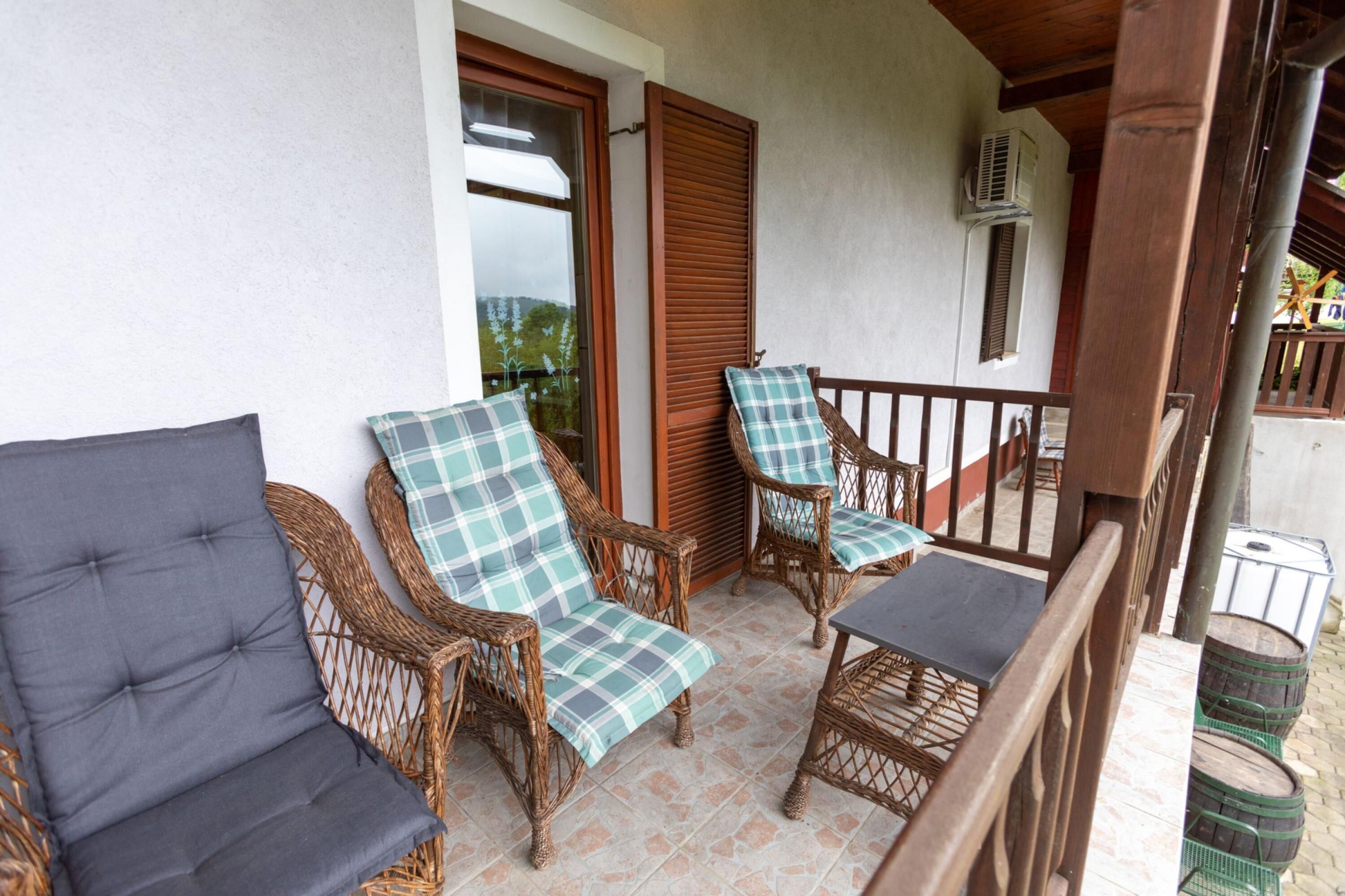 บ้านพักสำหรับครอบค  รัว, หลายห้องนอน, 2 ห้องน้ำ, ติดภูเขา (Family Friendly House Marija) | ระเบียง