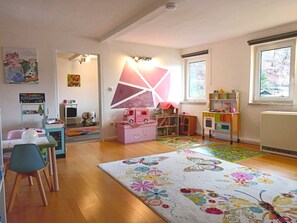 Children's area - A dream for the whole family - playroom, relaxation, pets allowed (Frankenblick)