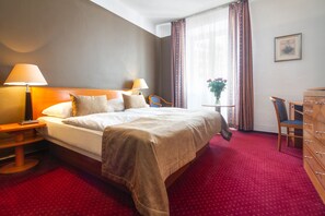 Standard Double Room | Hypo-allergenic bedding, desk, blackout drapes, free WiFi - Hotel Harmony (Prague)