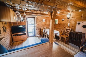 Feriehus (Cottage) | Opholdsområde | Tv, stereoanlæg