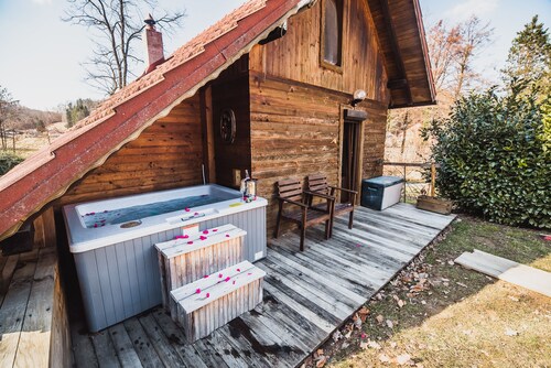 Wooden Cabin Žurej With Hot Tub