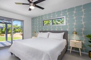 3 bedrooms, iron/ironing board, WiFi, bed sheets - Desert Daydreams – Luxe Palm Springs Pool Home (Palm Springs)