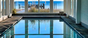 Year-Round River Escape with Beach & Indoor Heated Pool, Hot Tub and more!