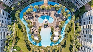 Beheizter Pool