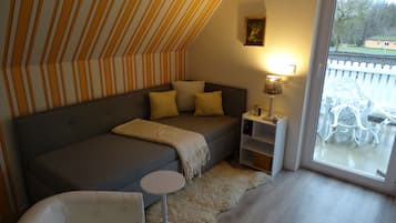 Smart-tv, pejs, bøger, videobibliotek