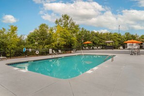 Seasonal outdoor pool