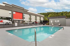 Seasonal outdoor pool