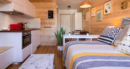 Chailloud - Moderne Studio 2pax | Quartier Vivant | TV Wifi