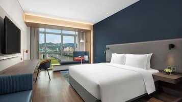 Habitación estándar, 1 cama de matrimonio grande, vistas a la ciudad | Wifi gratis y ropa de cama