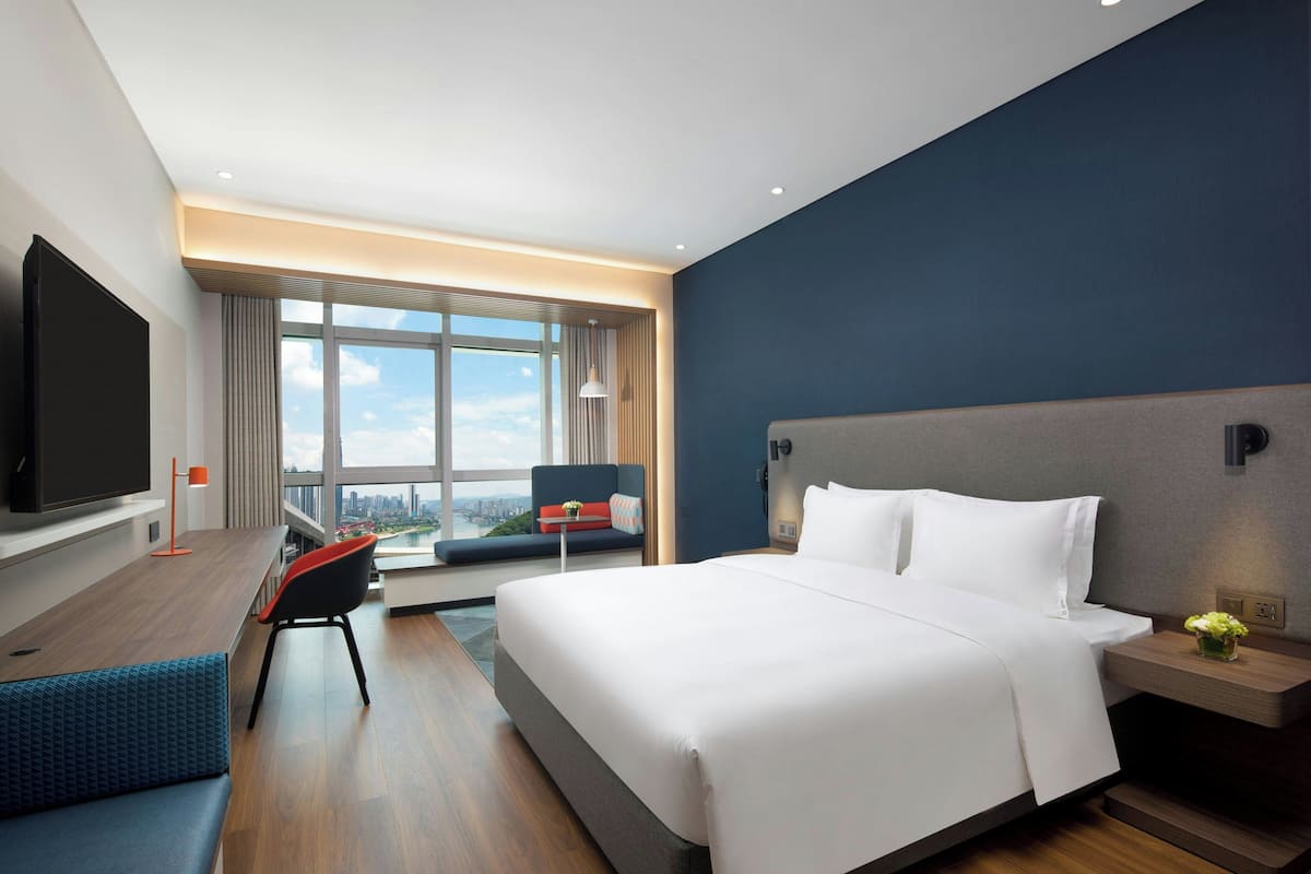 Habitación estándar, 2 camas individuales, vista a la ciudad | Wifi gratis y ropa de cama