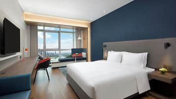 Habitación estándar, 2 camas individuales, vistas a la ciudad | Wifi gratis y ropa de cama