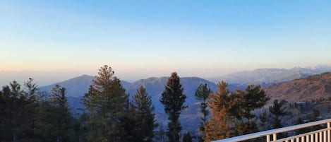 Vue depuis l’hébergement