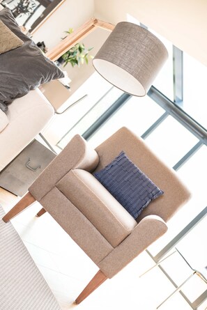 Luxe appartement, en-suite badkamer (One ) | Lounge