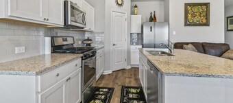 Our spacious & cozy home will provide you & your family/friends a relaxing stay.