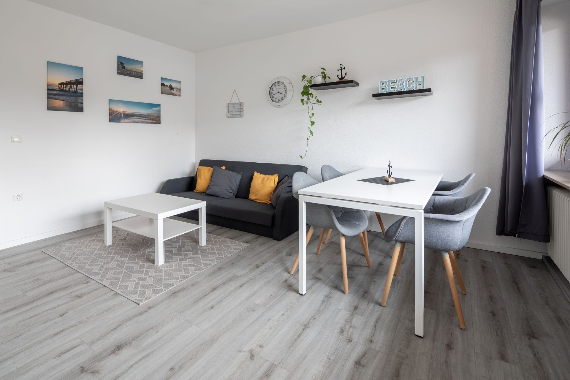 Ferienwohnung Möwe, 3 Zkb Mit Balkon In Whv - Wilhelmshaven