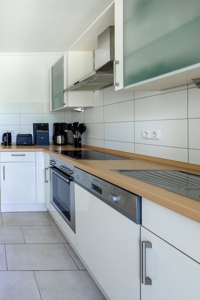 Vacation apartment mooring, centrally located