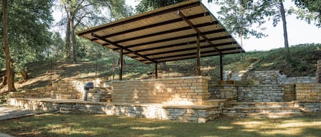 Enceinte de l’hébergement