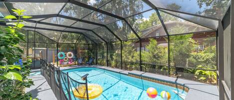 Alberca al aire libre