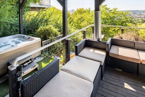 Baignoire à remous extérieure