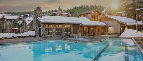 室外游泳池,恒温泳池