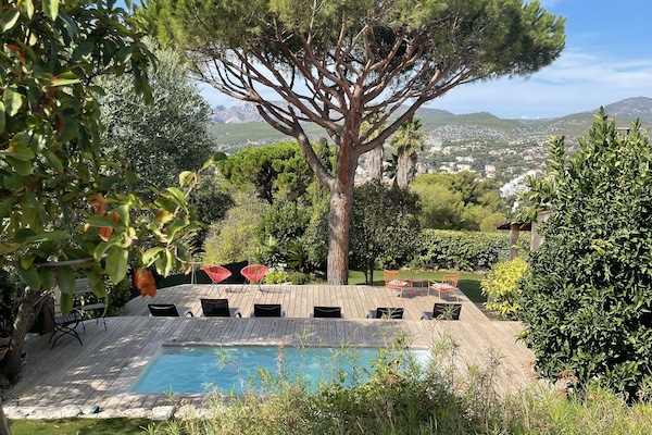 La vue de l’entrée