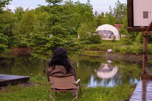 Overnatningsstedets område