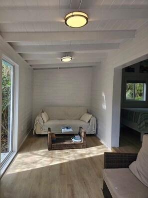 TV - The Surf Cottage - Beach and Jungle all in One!  An off the grid cottage. (Gregory Town)