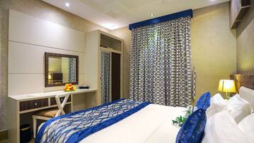 In-room safe, blackout curtains, iron/ironing board, free WiFi