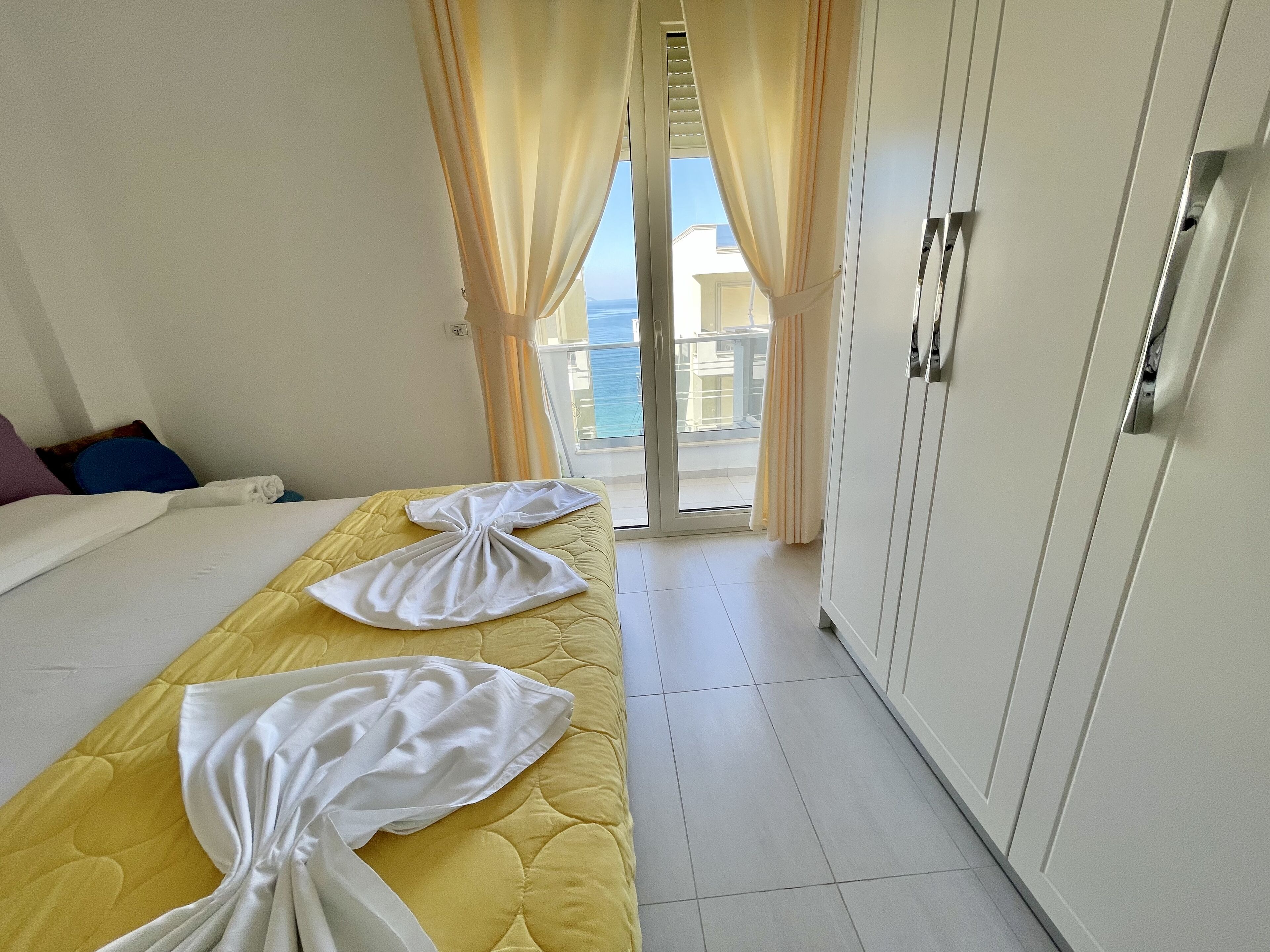 Căn hộ tiện nghi đơn giản | Bộ trải giường bằng vải cotton Ai Cập, bộ đồ giường cao cấp 