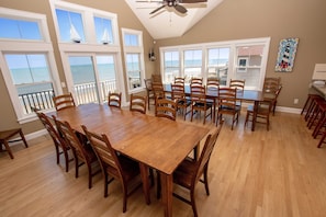 Dining - OCEANFRONT, 10 BRS, ELEV, Pool, Rec Rm, Theater Rm, OH1251, Beach Plaza (Corolla)