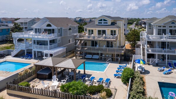 Una piscina riscaldata