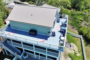 Exterior - Soundfront, ELEV, Private Pool, Pool Table, Water Views, VOH1, Soundly Sea-Cluded (Corolla)