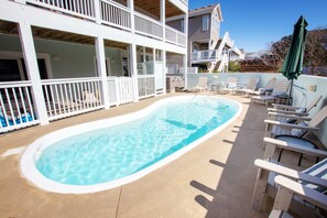 Pool - Oceanside, Private Pool, Hot Tub, Close to Beach Access, OL656, Bali Dreams (Corolla)