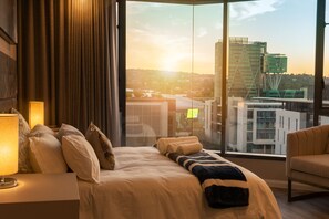 Business-Apartment | 1 Schlafzimmer, individuell dekoriert, individuell eingerichtet