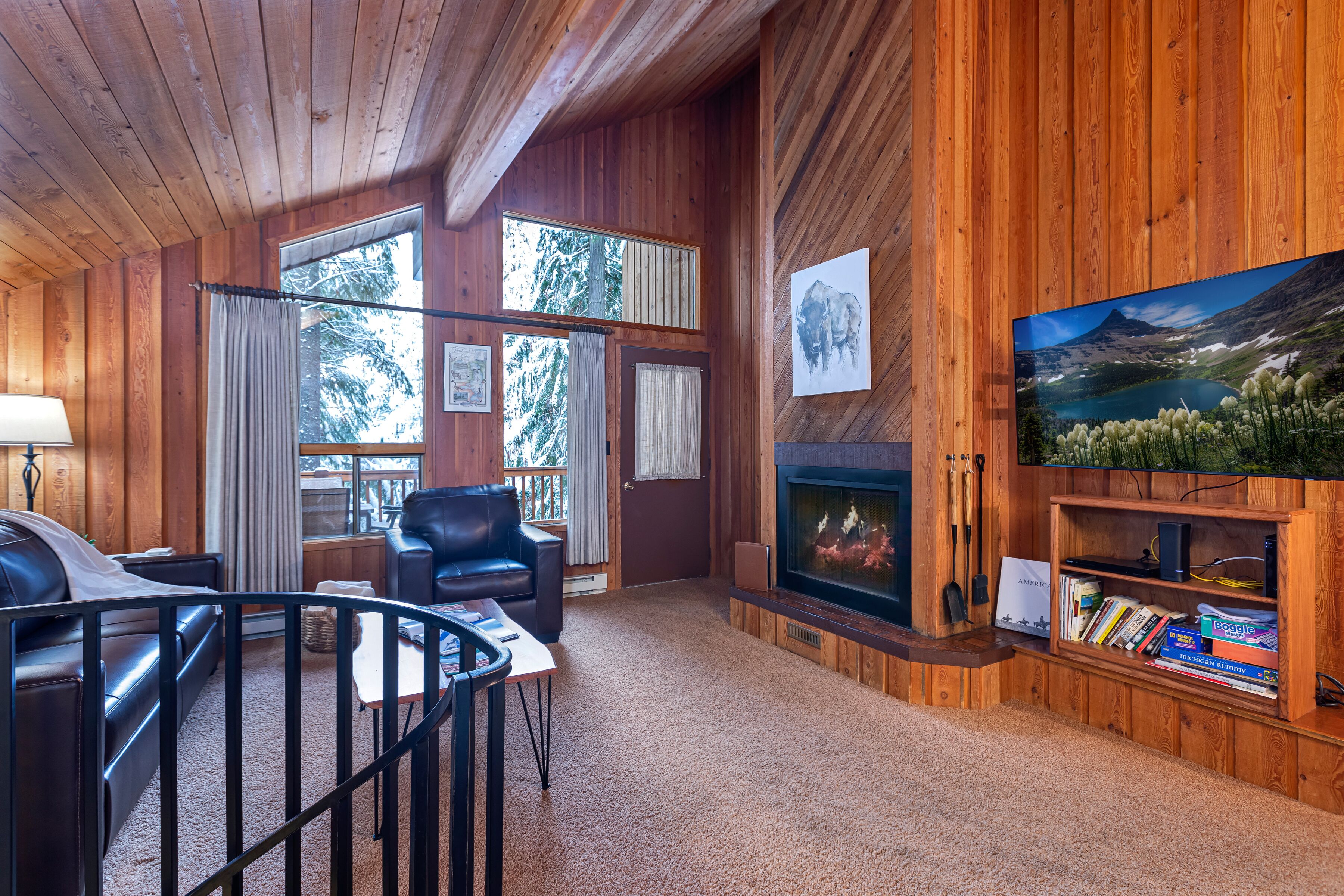 智能電視、壁爐