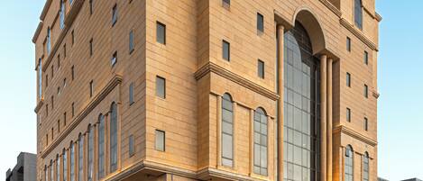 Façade de l’hébergement