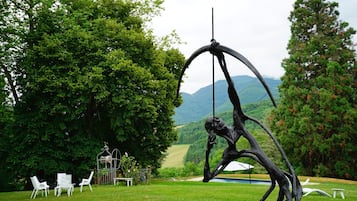 Vue sur le jardin