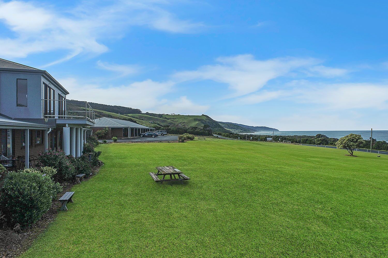 Façade de l’hébergement