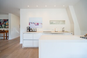 Fridge, oven, dishwasher, coffee/tea maker - Villa Hintze, apt. 13 (Heringsdorf)