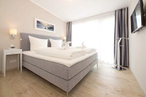 2 slaapkamers, een kluis op de kamer, wifi, beddengoed