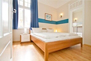 2 Schlafzimmer, Zimmersafe, WLAN, Bettwäsche