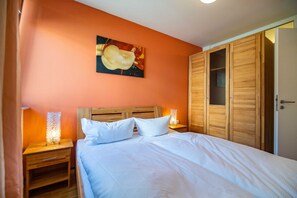 2 Schlafzimmer, Zimmersafe, WLAN, Bettwäsche