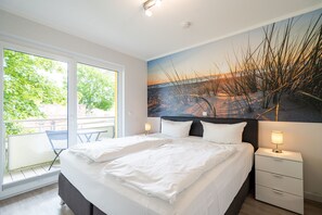 2 soveværelser, pengeskab på værelset, Wi-Fi, sengetøj